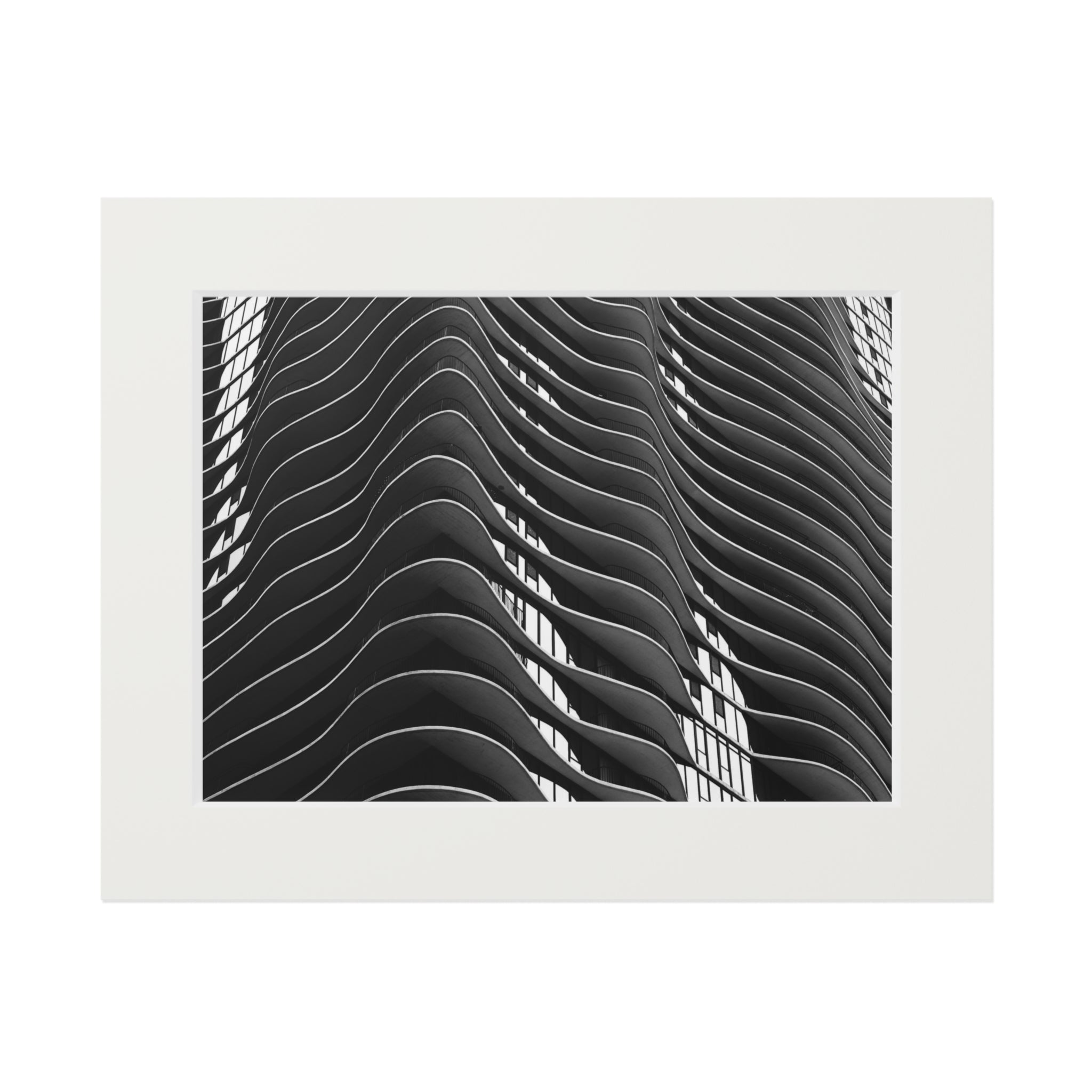 Concrete Waves x The Aqua Tower Print