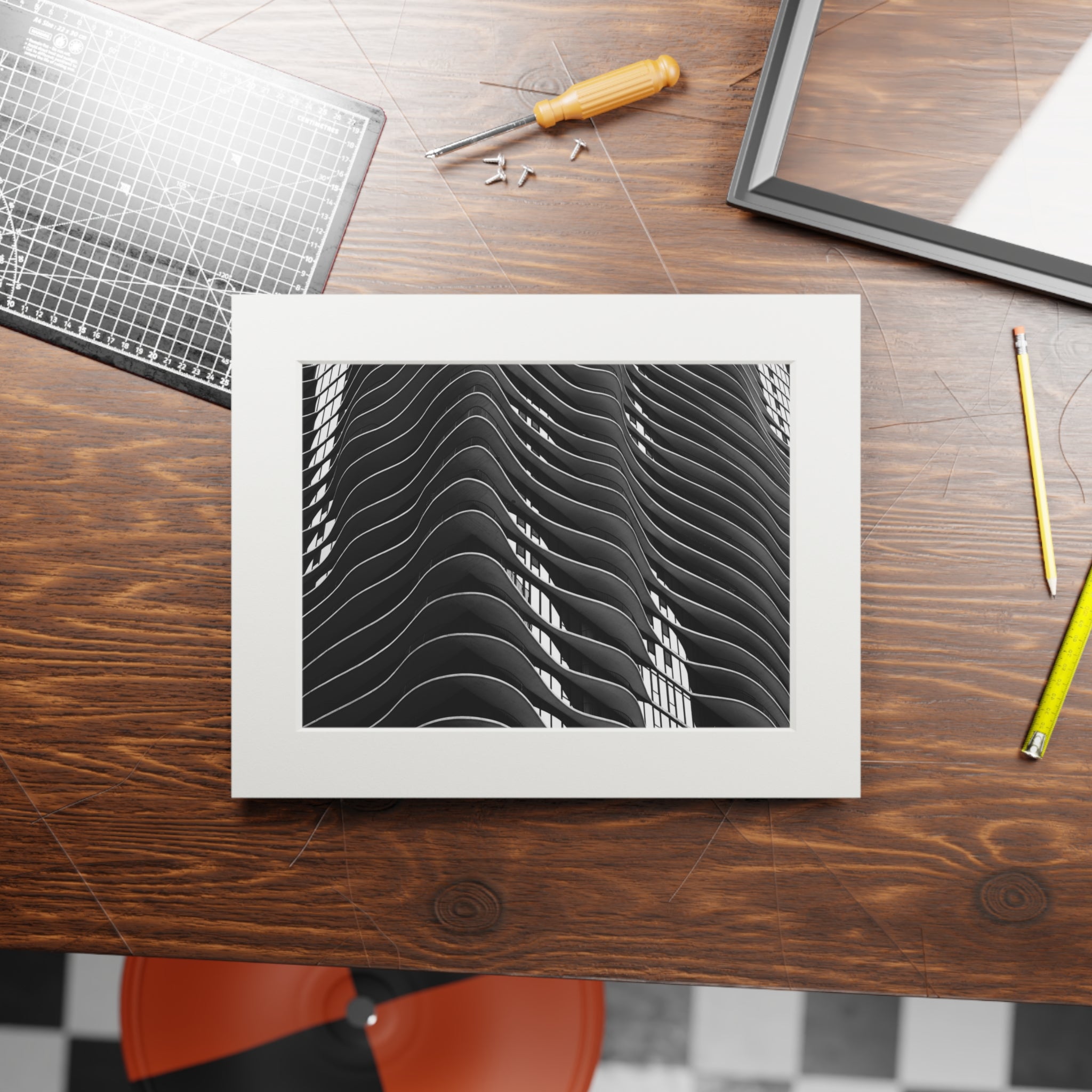 Concrete Waves x The Aqua Tower Print