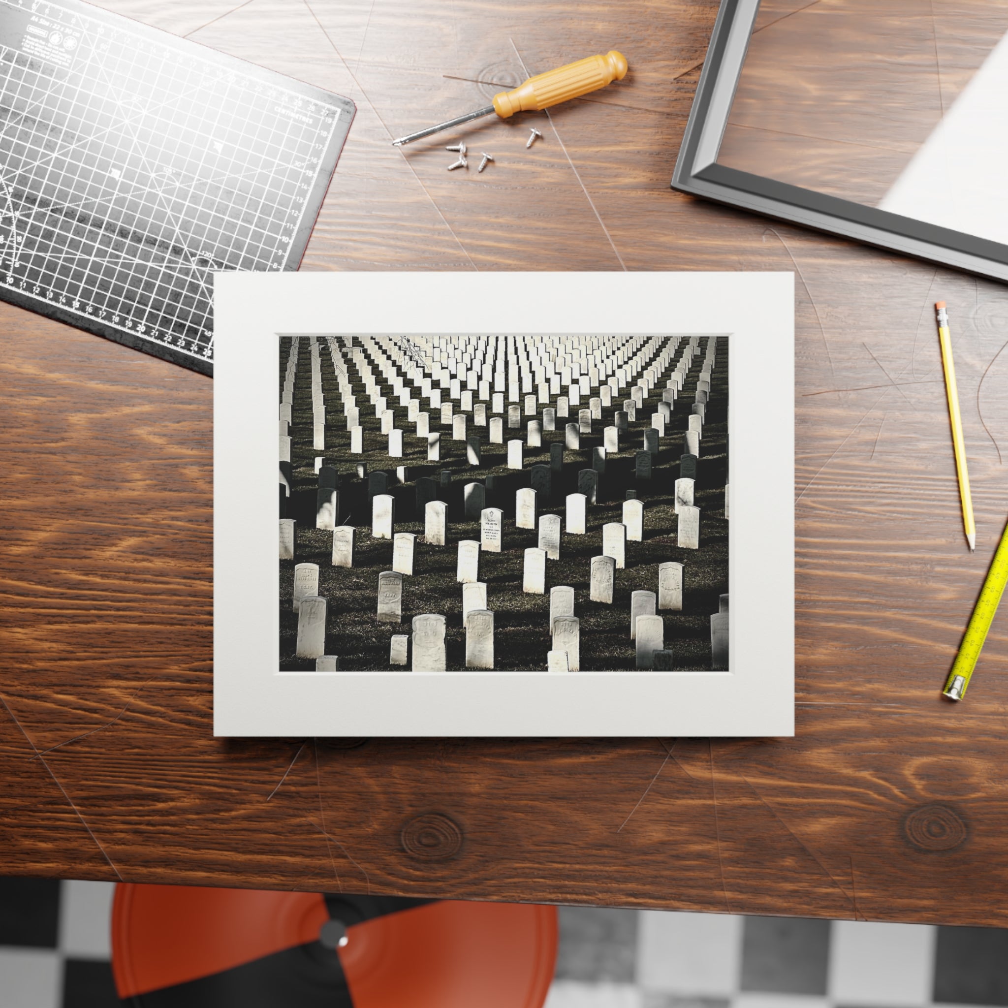 Quiet x Cave Hill Cemetery Print